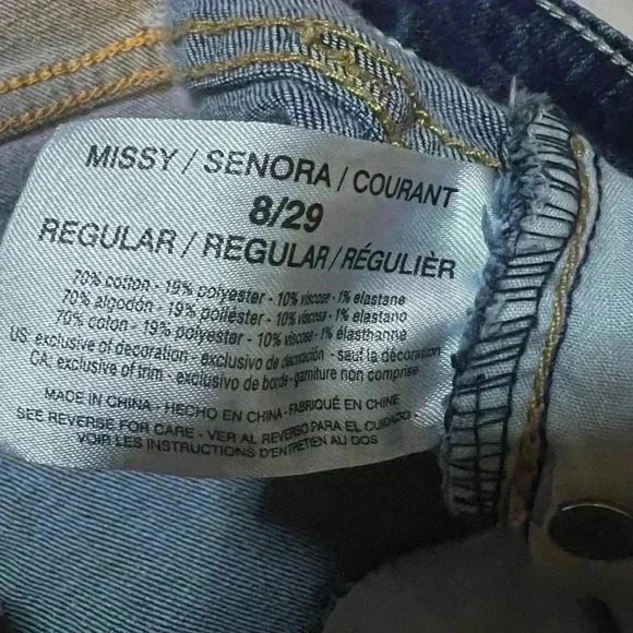 VINTAGE AMERICA Women’s wonderland skinny ankle jeans - Picture 9 of 9